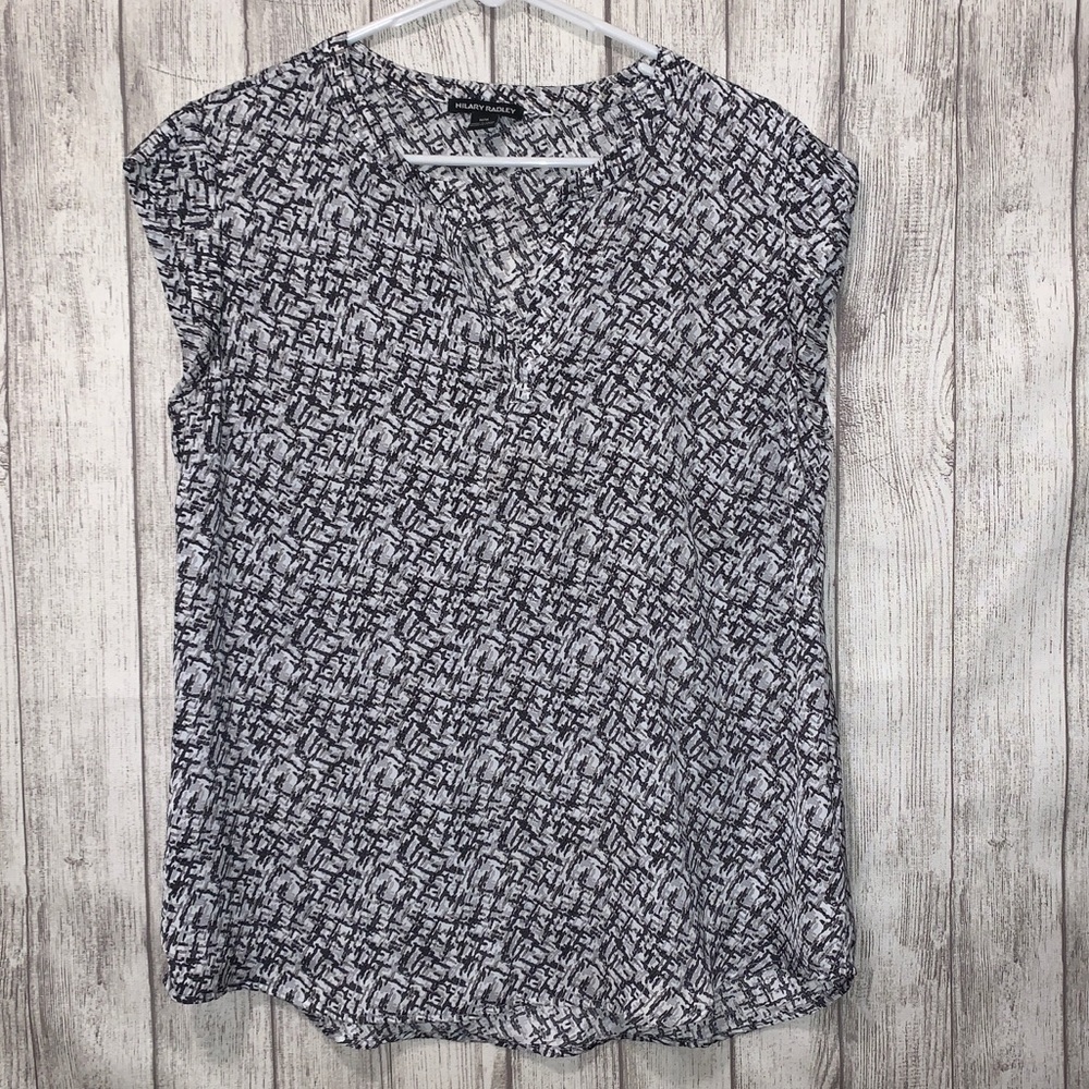 Hilary Radley multi-gray top